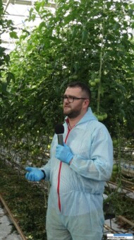 Charakterystykę odmian pomidorów przedstawił Paweł Skrzynecki z firmy Monsanto