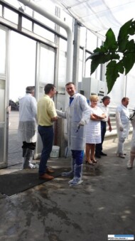 W spotkaniu uczestniczył m.in. Mieczysław Banach z firmy Grodan