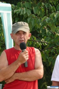 Na temat uprawy mówił właściciel plantacji - Janusz Chmielarski