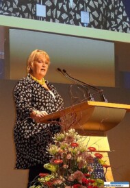 Sue Biggs, szefowa Royal Horticultural Society z Wielkiej Brytanii, która była specjalnym gościem IPM Essen 2016_otwarcie targow