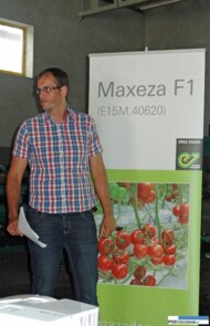 Charakterystykę i wymagania uprawowe odmiany Maxeza F1 przestawił specjalista firmy Enza Zaden z Holandii - Mike Lemmen