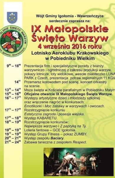 IX małopolskie świeto warzyw