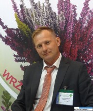 Piotr Krzyżyński z firmy Calluna_Zielen to ZYcie 2016