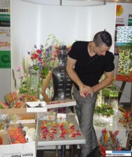 Mistrzostwa Florystyczne Rosji 2016 - zwycięzca Witalij Piatakow_FlowersExpo Moskwa