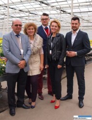 Gospodarze Dni Otwartych w Rzgowie (od lewej): Ryszard i Violetta Turscy, Paweł i Agnieszka Szerypo, Łukasz Turski