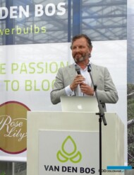 Hans Kleijwegt, dyrektor firmy Van den Bos Flowerbulbs otwiera Dutch Lily Days 2017
