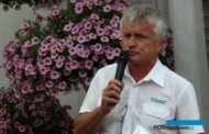 Prezes firmy Plantpol Jerzy Starzyński podczas otwarcia wystawy