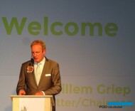 Jan Willem Griep, prezes targów Plantarium otwiera ich 35., jubileuszową edycję