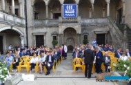 Uroczysta gala konkursu Wzorowy Ogrodnik odbyła się na dziedzińcu Zamku Czartoryskich w Gołuchowie