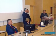 W imieniu władz Instytutu Ogrodnictwa w Skierniewicach list gratulacyjny odczytał prof. dr hab Stanisław Kaniszewski