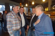 Dyskusje w przerwie - od lewej: Zdzisław Dziubek (Ogrodnictwo Dziubek), Petr Slavik (Saint-Gobain Cultilene), Jacek Pańczak (Sativex) oraz Tomasz Badzian ( Saint-Gobain Cultilene)