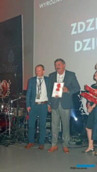 W gronie wyróżnionych ogrodników nie mogło zabraknąć również Zdzisława Dziubka