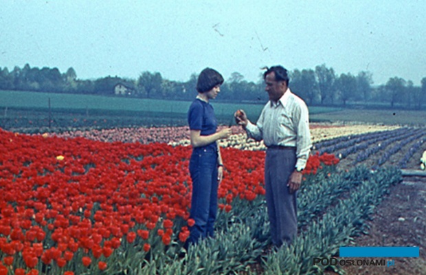 Józef Cecot z córką Alicją - Grebałów, lata 70. XX w. (zdjęcie pochodzi z archiwum rodziny)