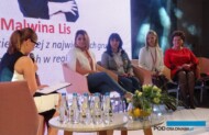 Uczestniczki panelu dyskusyjnego: od prawej Anna Chenczke, Anna Wrzodak, Elżbieta Magnuszewska oraz Malwina lis