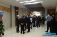 W przerwie między wykładami - rozmowy w holu Hotelu Kristoff