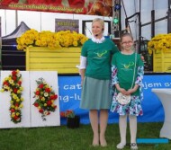 Pokaz florystyczny poprowadziła dr hab. Agnieszka Krzymińska_Miedzynarodowe_Targi_Tulipanow_Chrzypsko_2018