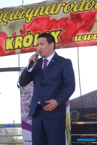 Ambasador Republiki Kazachstanu w Polsce Margulan Baimuchan_Miedzynarodowe_Targi_Tulipanow_Chrzypsko_2018
