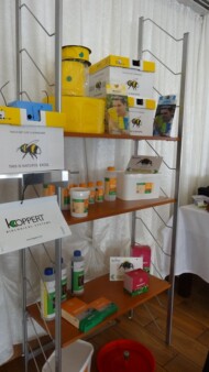 Ekspozycja produktów oferowanych przez firmę Koppert