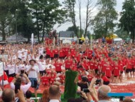 Pamiątkowe zdjęcie drużyn(y) biało-czerwonych