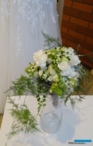 M-Kosztyla_Bukiet-slubny Prace Dyplomowe 9. edycji Studiów Podyplomowych Florystyka na UR w Krakowie