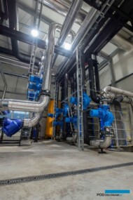 Filtr wysokosprawnej kogeneracji oczyszczający spaliny, pozwala to wykorzystywać uzyskany dwutlenek węgla do dokarmiania roślin