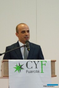 Dyrektor targów Flower Show Istanbul Mustafa Gultekin Gokgul podczas ich otwarcia_Flower-Show_Istanbul 2018