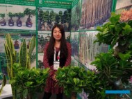Wendy Weng z chińskiej firmy Evergreen Nurseries Agri-Tech_Flower-Show_Istanbul 2018