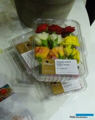 Kwiaty róż oferowane do konsumpcji, pod marką Rosalicious_IPM Essen 2019