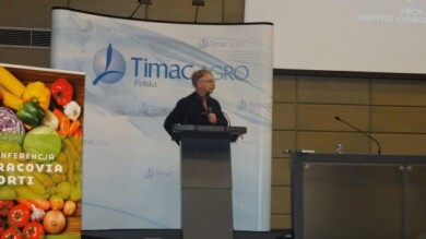 Fertygowanie upraw jako remedium na niedobory wody w dobie zmieniających się warunków środowiskowych omówił prof. dr hab. Waldemar Treder