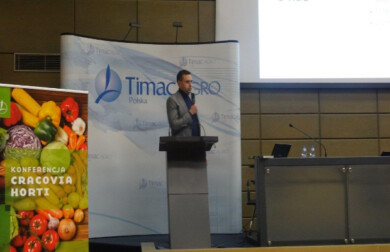 Marcin Krasoń przedstawił technologię produkcji rozsady w nowoczesnych obiektach szklarniowych