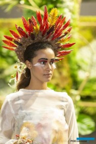 Migawka z pokazu modowo-florystycznego 2019, fot. Myplant & Garden