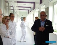 Tadeusz Kusibab i kierownictwo laboratorium_Plantin 2019