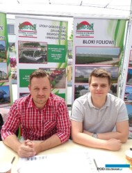 Arkadiusz Marciniak i Paweł Płoński z firmy Agro-Sur_Dni Otwarte Plantpol 2019