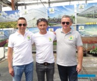 Łukasz Kłósek, Krzysztof Smoter i Sławomir Bryk z firmy FARMER CO_Dni Otwarte Plantpol 2019