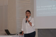 Dr Katarzyna Tykarska-Duchovska omówiła nowe odmiany pomidorów marki De Ruiter