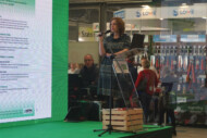 Konferencje nt. uprawy warzyw pod osłonami prowadziła Anna Wize - redaktor naczelna portalu i czasopisma "Pod Osłonami"