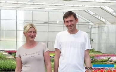 Anna i Dariusz Kwietniowie, właściciele gospodarstwa ogrodniczego Diant-Pol Polska, fot. A. Cecot