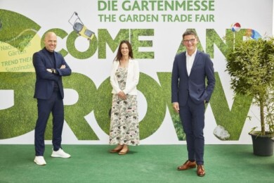 Digital European Press Conference, Stefan Lohrberg, Director spoga + gafa, Catja Caspary, Vice President, Oliver Frese, Chief Operating Officer, Eingang Nord