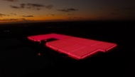 Szklarnie z uprawą pomidorów malinowych doświetlanych lampami LED (Piotrowice)