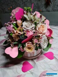 Flower box_walentynki 2021_Floristica