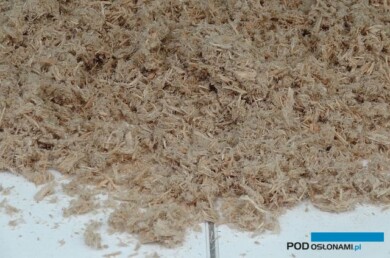 Włókna drzewne to jeden z coraz ważniejszych dodatków do niektórych substratów ogrodniczych, stosowanych w firmie Klasmann-Deilman, fot. A. Cecot 