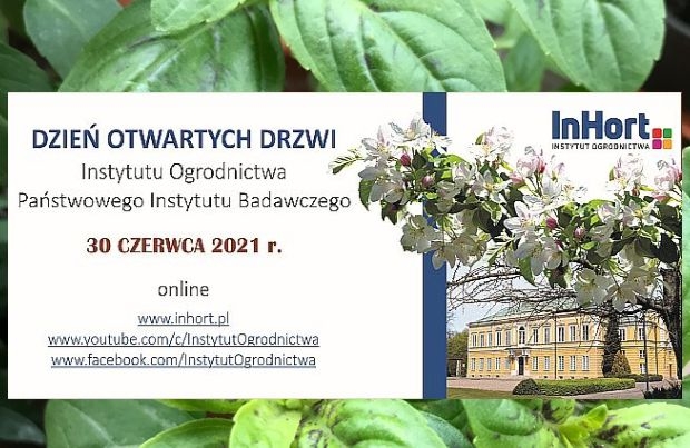 Dzień Otwarty Instytutu Ogrodnictwa 2021
