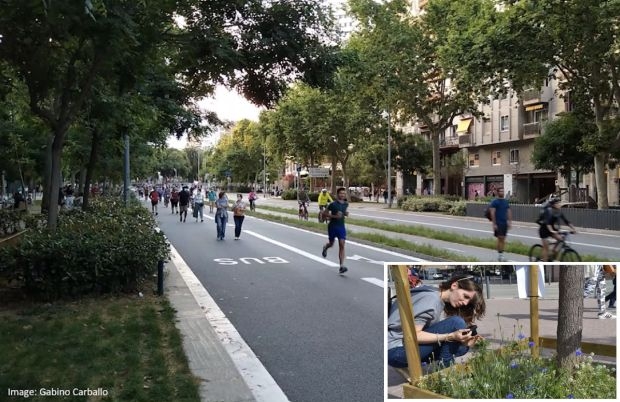 Promowanie idei Green City (tu migawka z Barcelony) jest jednym z celów AIPH