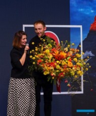 Marta Kondzielnik_Tomek Wolny _Kompozycja reprezentująca Szwajcarię_pokaz SFP W grupie siła! Europa Cup tuż, tuż_Gardenia 2021_fot. A-Cecot