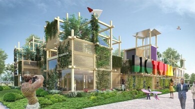 Niemiecki pawilon "Biotopia", fot. Floriade