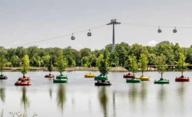 Kolejka gondolowa umożliwi zwiedzającym podziwianie Floriady z lotu