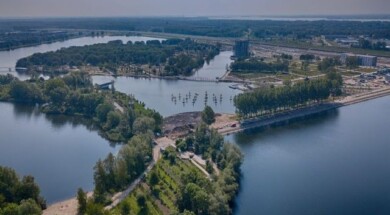 Ogólny widok na teren wystawy Floriade 2022