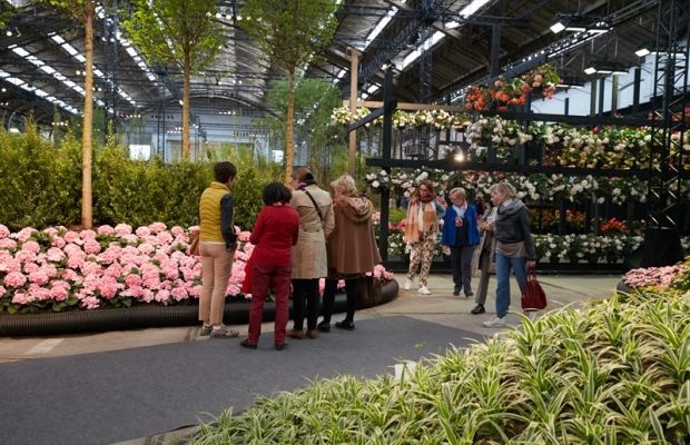 Floraliën Hall w Parku Citadel - migawka z wystawy Floraliën Gent 2016, fot. © Karin Borghouts
