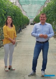 Artur Mierzwa z żoną Kingą