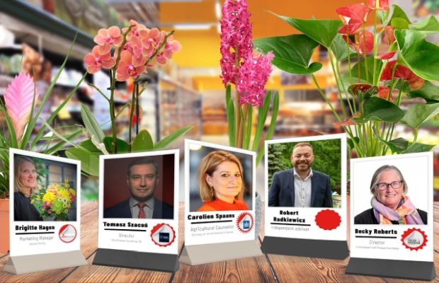 Pięciu prelegentów wystąpi 8 czerwca podczas webinarium " Sprzedaż produktów kwiaciarskich w polskich sieciach handlowych "